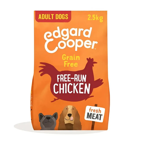 Edgard & Cooper Dog - Pollo ruspante fresco - 2,5 Kg - Human Grade