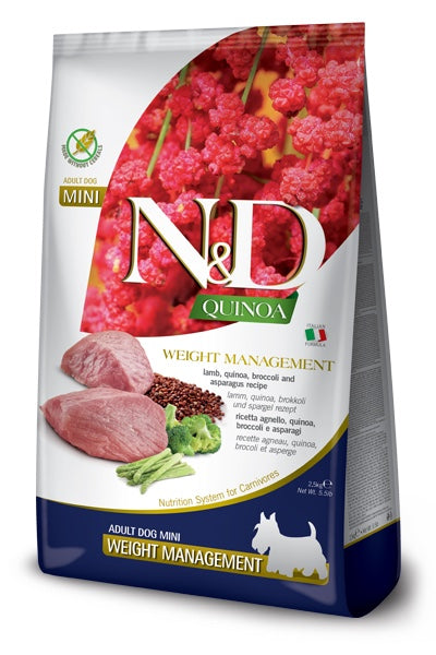 Pet Boutique - N&D Quinoa Dog Weight Management Agnello