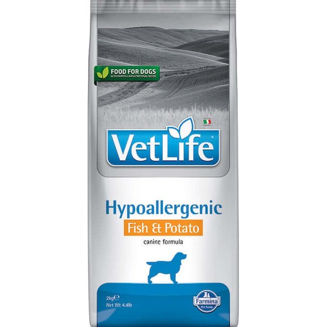 Pet Boutique - Vet Life Natural Dry diet dog HYPOALLERGENIC Pesce e Patate