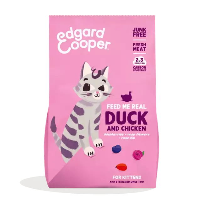 Edgard & Cooper Kitten - Anatra e Pollo