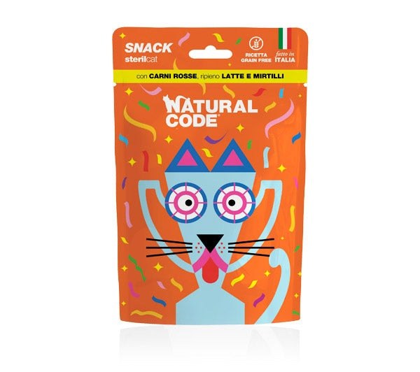 Natural Code Snack gatto Sterilizzato - 0