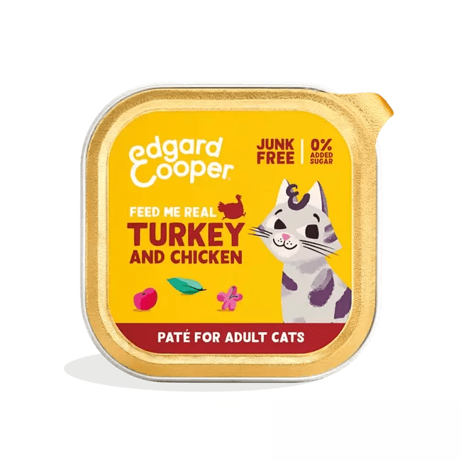 Edgard & Cooper Cat - Patè Tacchino e Pollo