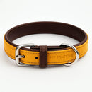 Jet Line set in Mustard Leather & Dark Brown-5