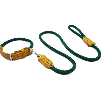 Sailing Line set in Corda Verde Oliva & Senape - 0