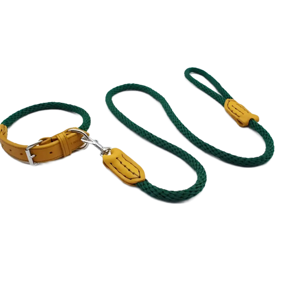 Sailing Line set in Olive Green & Mustard