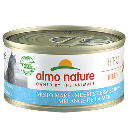 Almo Nature HFC gelée pour chat Mixed Sea