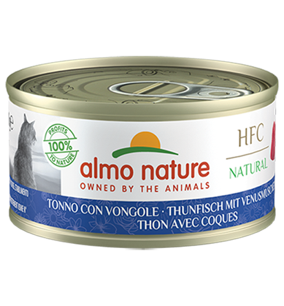 Almo Nature HFC Naturkatzen-Thunfisch mit Muscheln