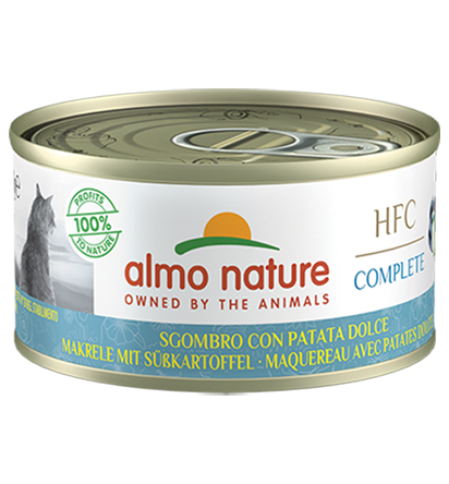 Almo Nature HFC Complete cat Maquereau à la Patate Douce