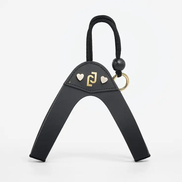 Liu Jo - Black Harness with Heart Studs