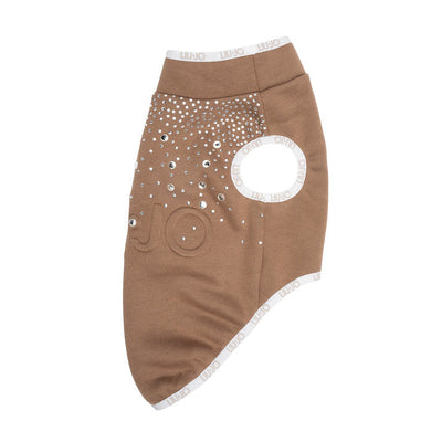 Liu Jo - Felpa Logo e Brillanti - 0