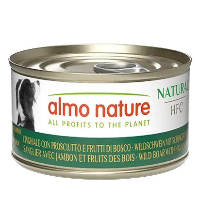 Almo Nature HFC DOG - Natural - Cinghiale con Prosciutto e Frutti di Bosco