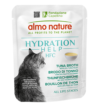 Almo Nature HFC Hydration Help Tuna Broth with Tuna Fillet