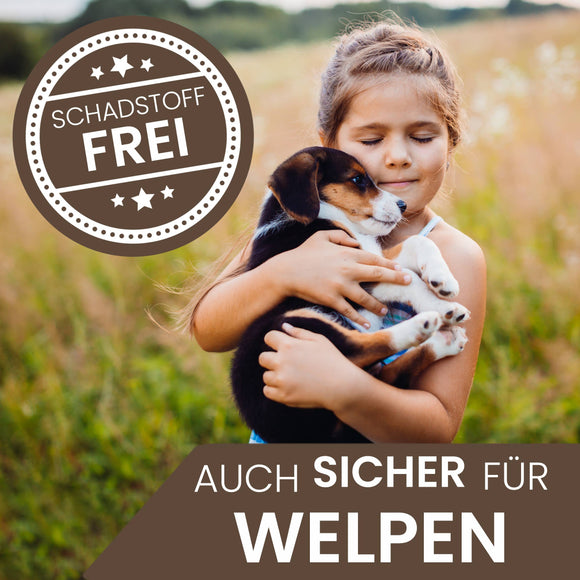 Ne&no® Robustes Hundespielzeug mit Pfeife - Büffel Billie  