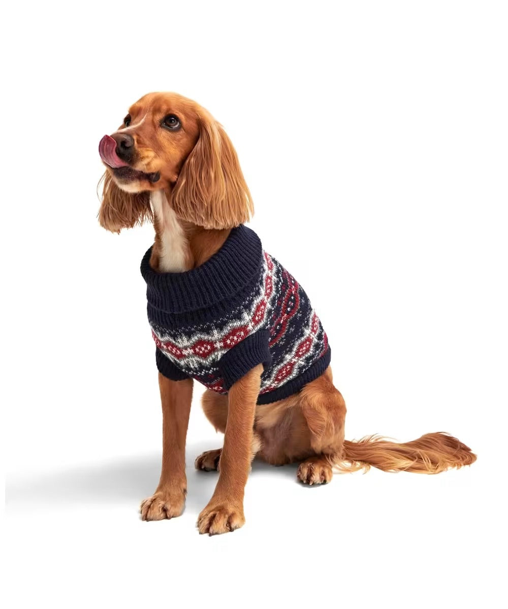 Barbour - Maglione per cani Case Fair Isle