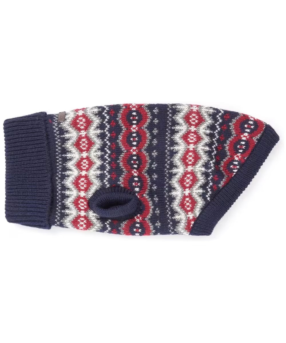 Barbour - Maglione per cani Case Fair Isle