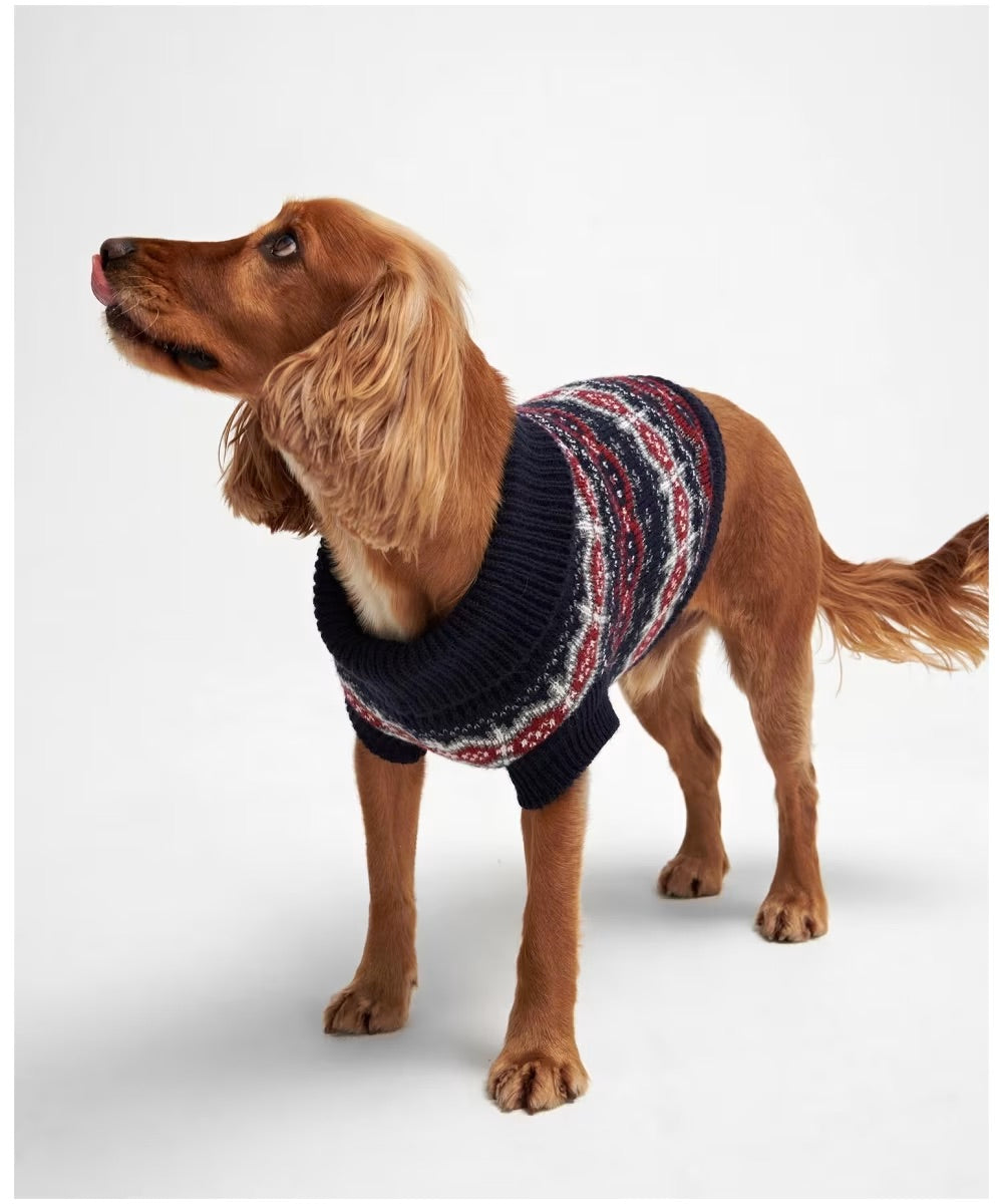 Barbour - Maglione per cani Case Fair Isle