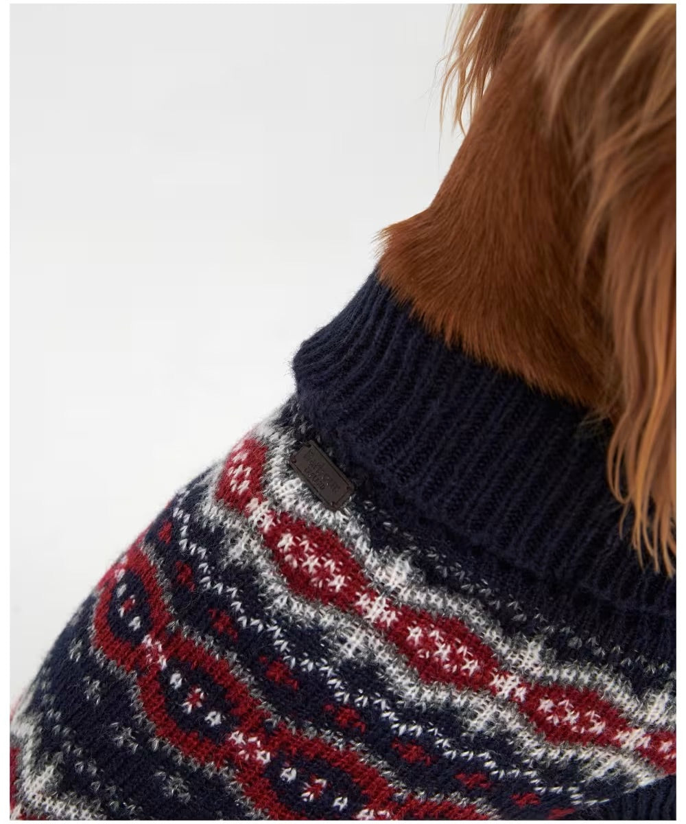 Barbour - Maglione per cani Case Fair Isle