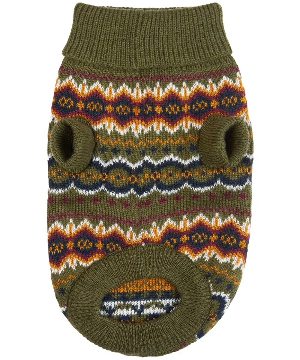 Barbour - Maglione per cani Case Fair Isle