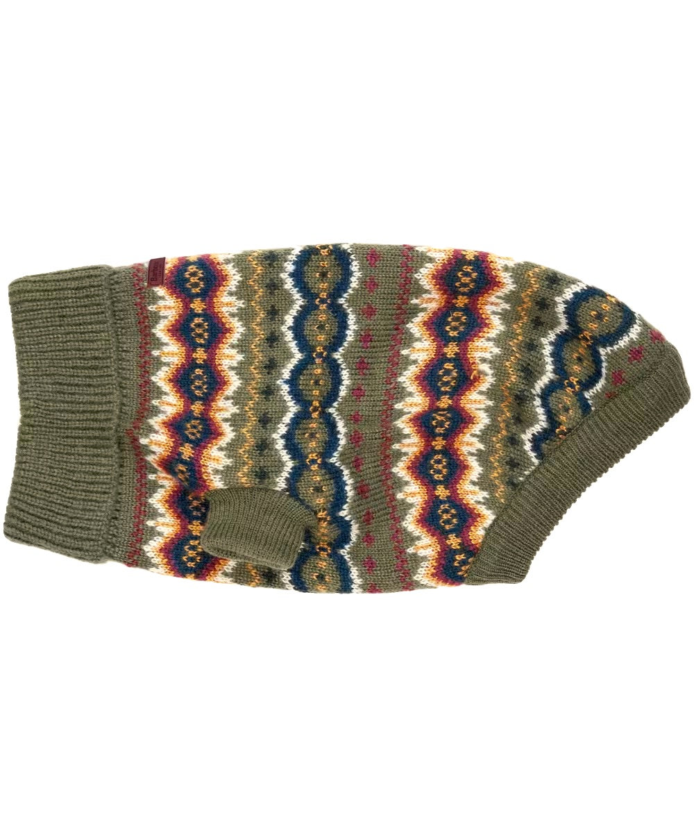 Barbour - Maglione per cani Case Fair Isle