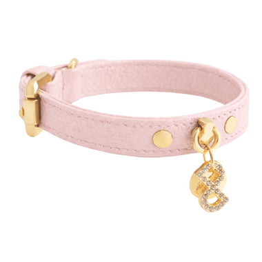 Compra rosa Pupet Couture - collare in pelle aurora
