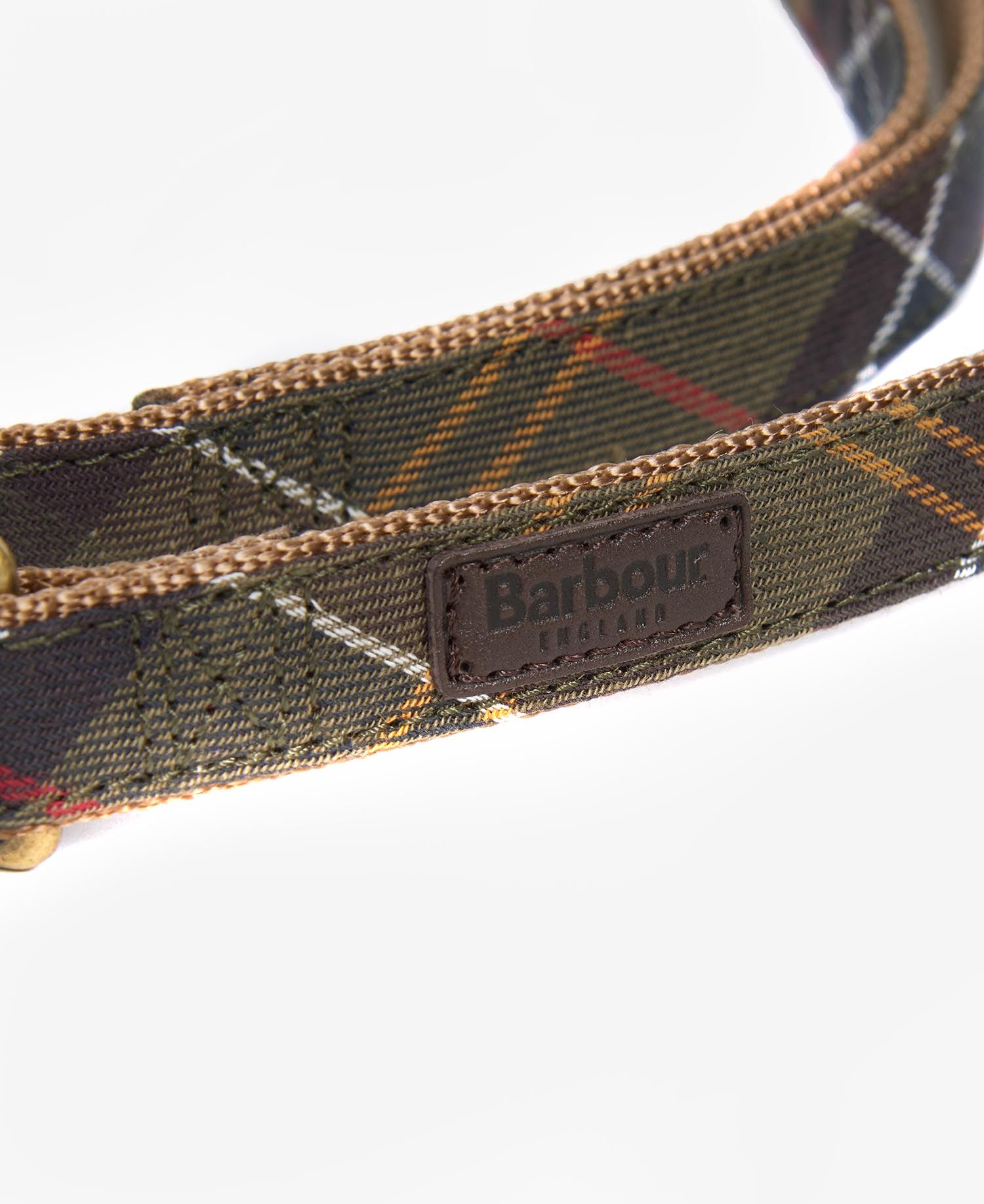 Barbour Webbing Tartan Dog Lead