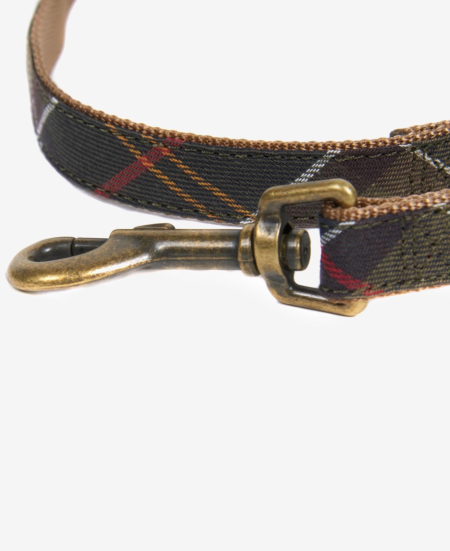 Barbour Webbing Tartan Dog Lead