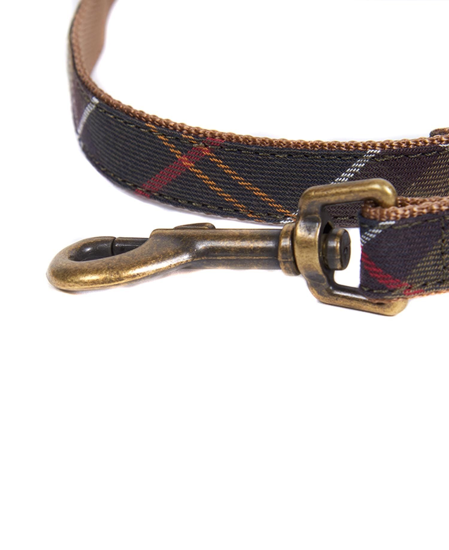 Barbour Webbing Tartan Dog Lead