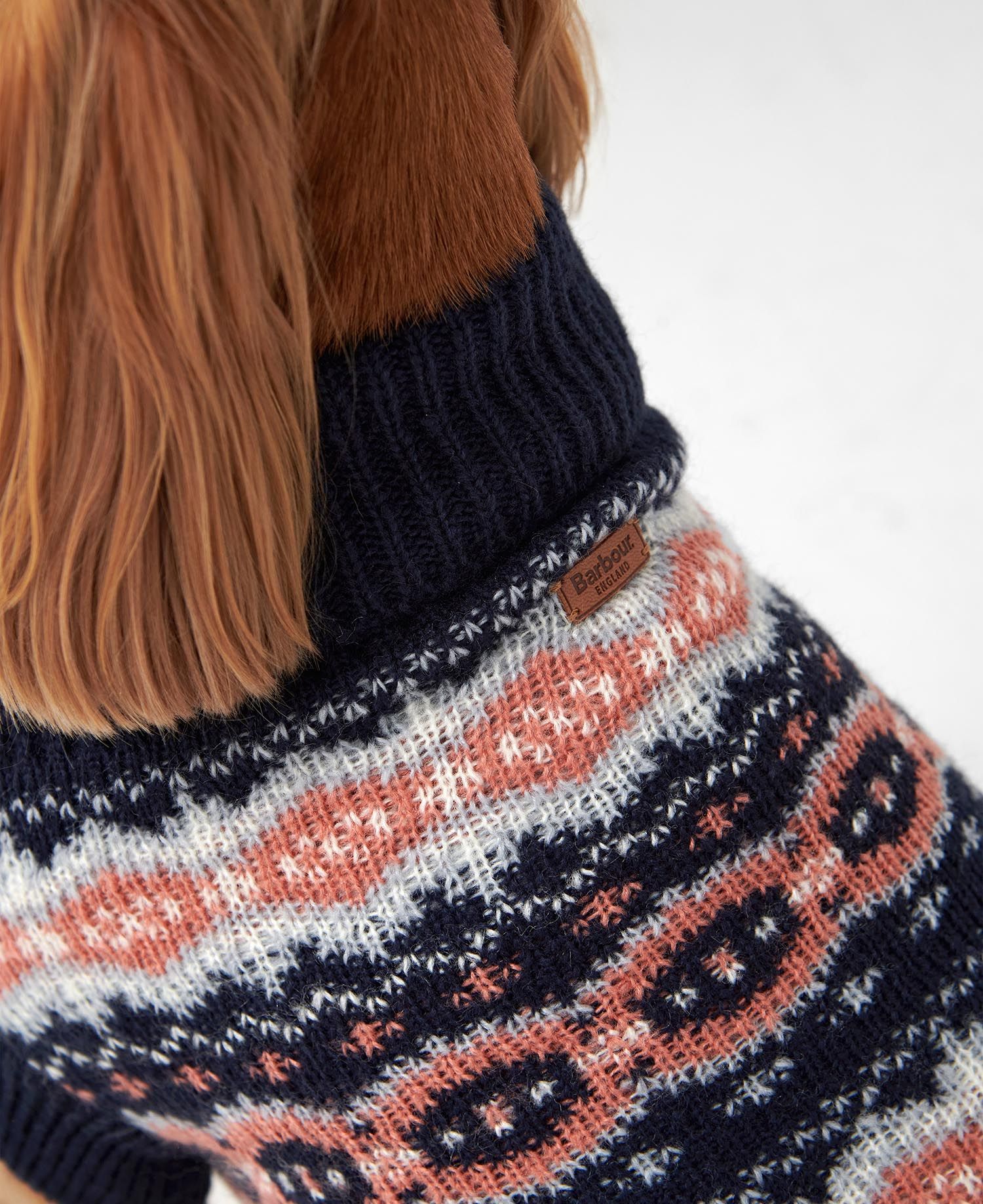 Barbour - Set regalo per cani con fantasia Fair Isle