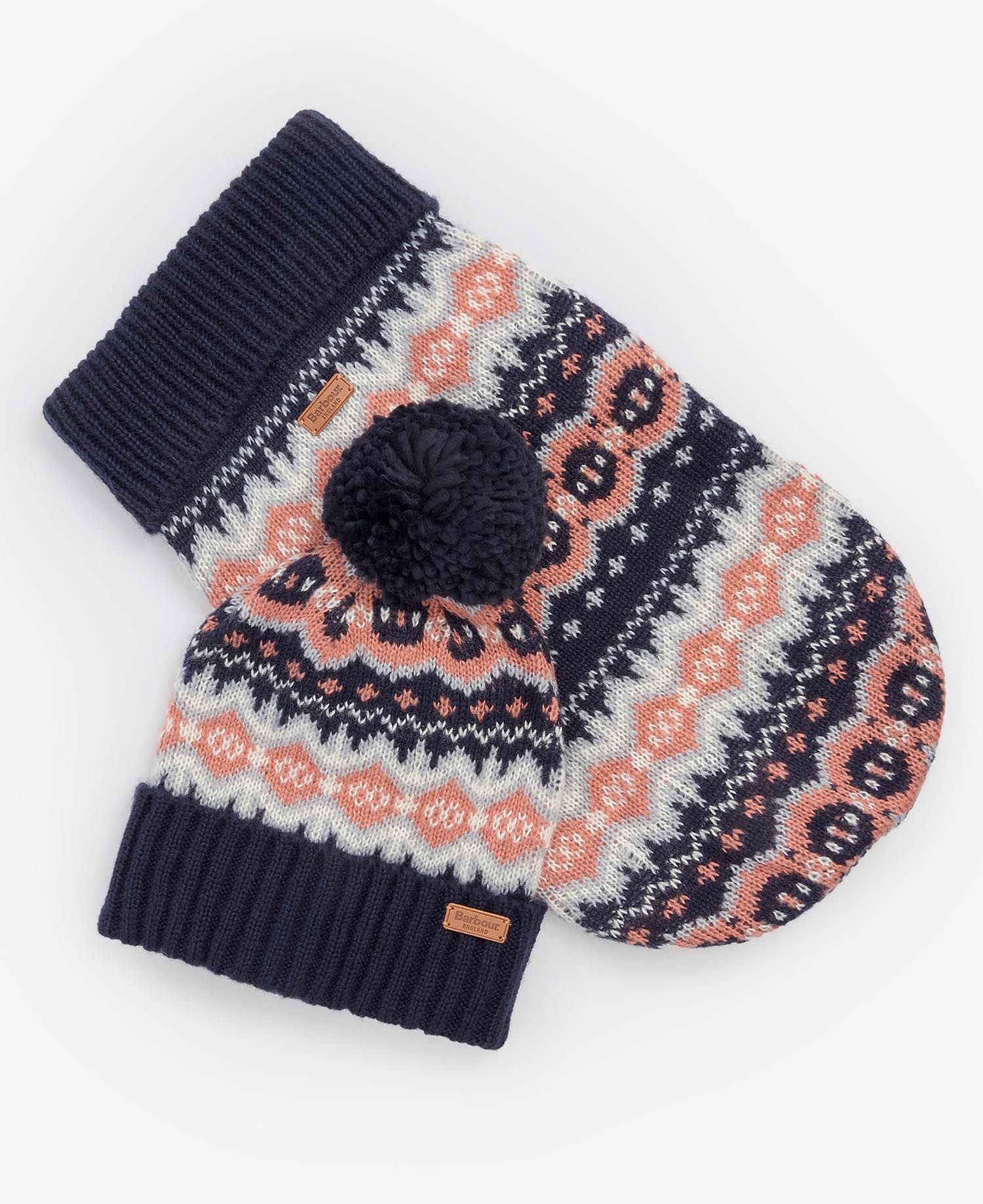 Barbour - Set regalo per cani con fantasia Fair Isle