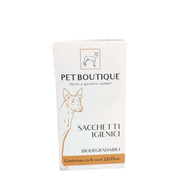 Pet Boutique - Sacchetti igienici Monogram biodegradabili