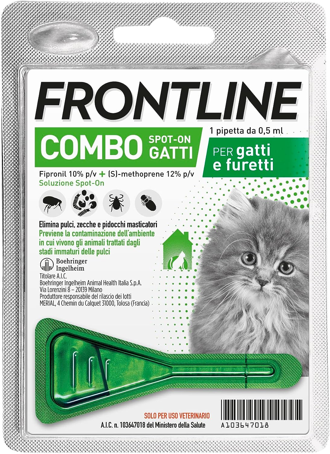 Pet Boutique - FRONTLINE Combo Gatto