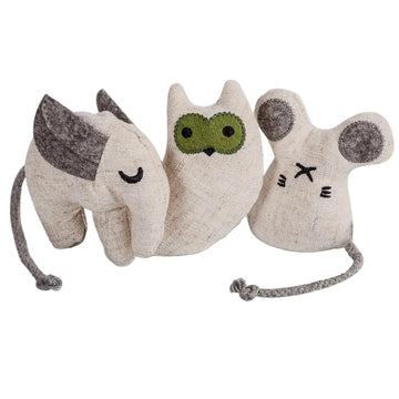 Ne&No - Toy for cats Set of 3 little dolls