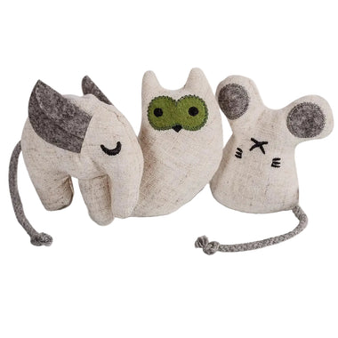 Ne&No - Spielzeug für Katzen Set 3 Puppen