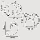 Ne&No - Spielzeug für Katzen Set 3 Puppen-2