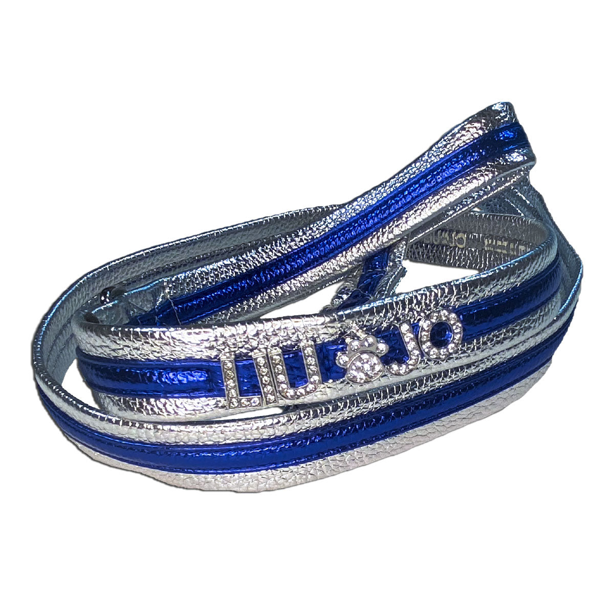 Purchase cobalt-met-silver-met Liu Jo - Metal leash