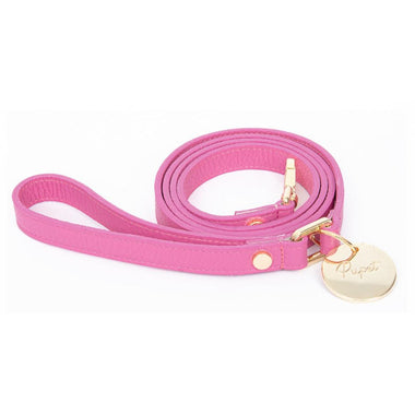 Achat fucsia Pupet Couture - laisse en cuir