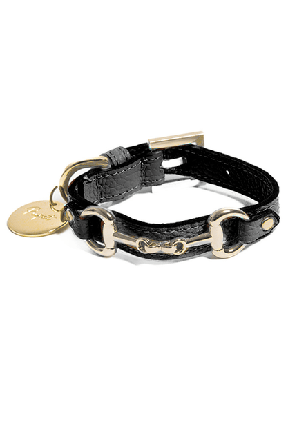 Comprar nero Pupet Couture - collar de piel con broche