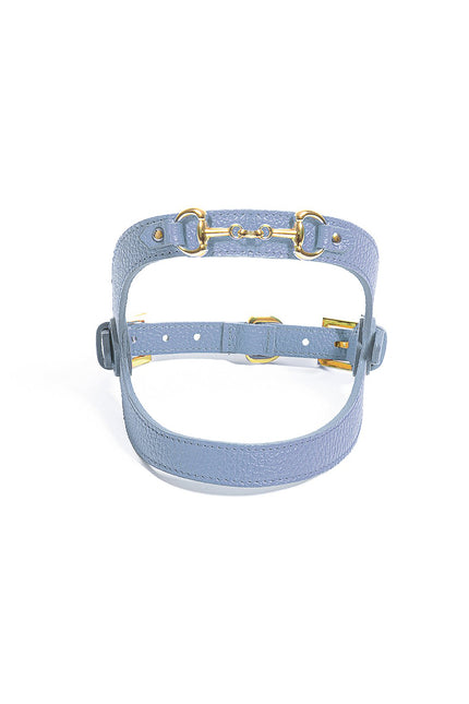 Comprar azzurro Pupet Couture - arnés de piel con broche
