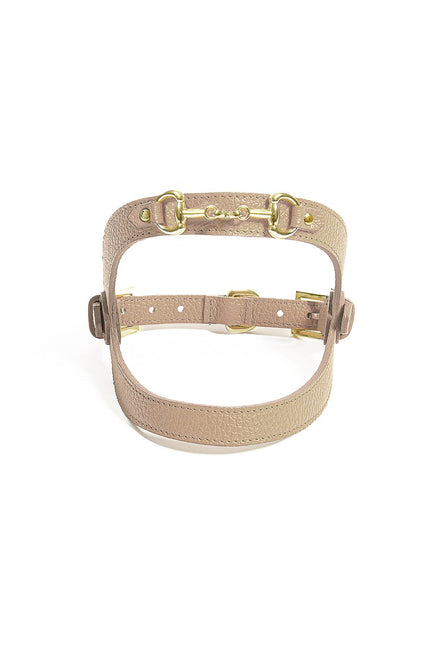 Comprar beige Pupet Couture - arnés de piel con broche