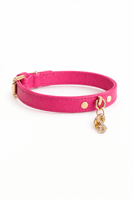 Comprar fucsia Pupet Couture - collar de piel aurora