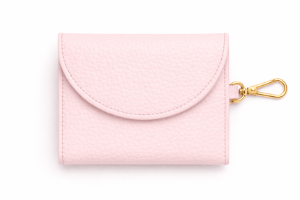 Compra rosa Pupet Couture - porta sacchetti in pelle aurora