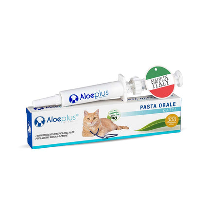 Aloeplus oral paste for cats