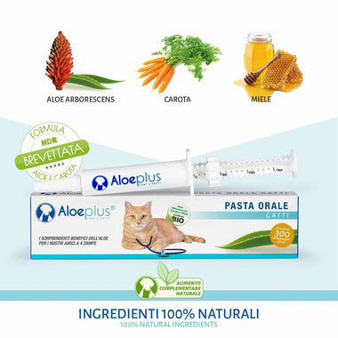 Aloeplus oral paste for cats - 0