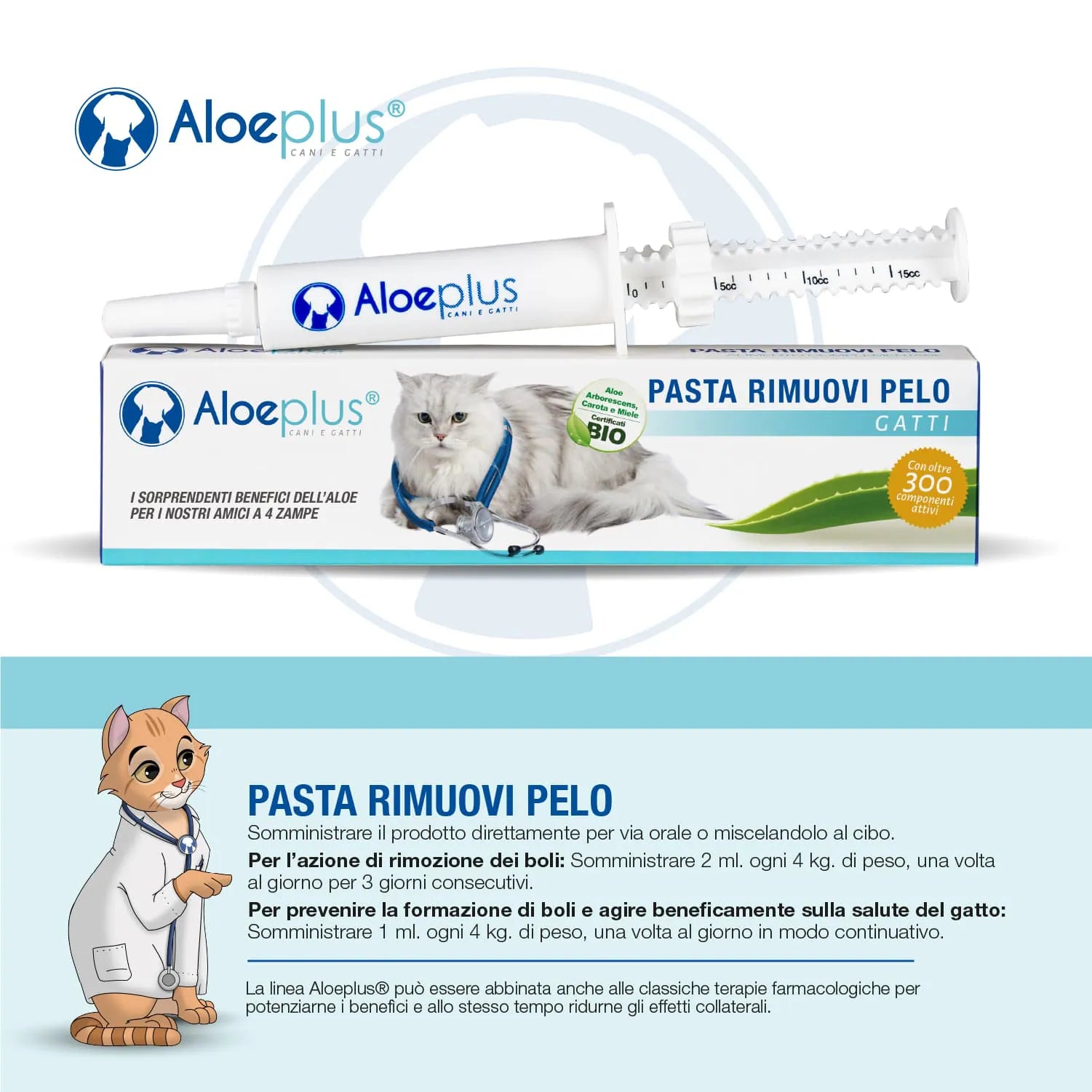 Aloeplus pâte pour enlever les poils
