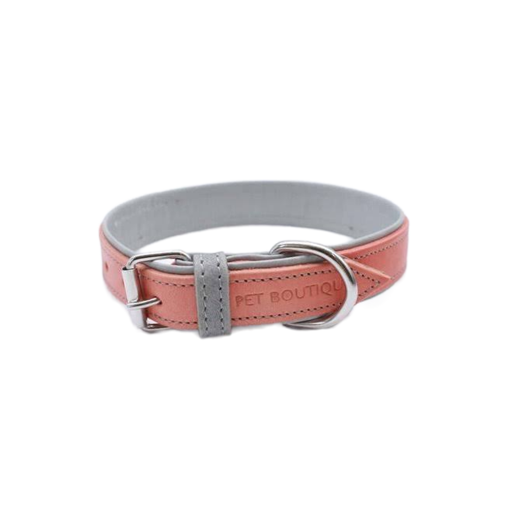 Jet Line Set in Salmon & Mercury Leather - 0