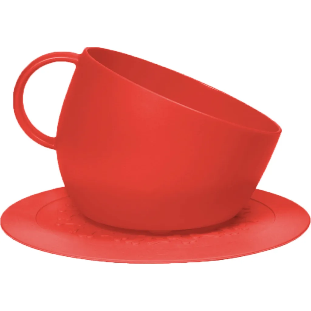 Purchase red United Pets Set CUP 2500ml + Bowl mat