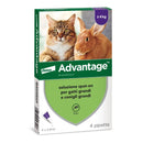 Advantage Spot On gatti 4 pipette - Fino a 4Kg - Antiparassitari