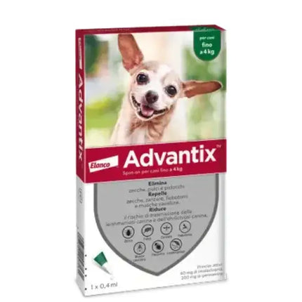 Advantix™ spot-on per cani - Fino a 4 Kg - Antiparassitari