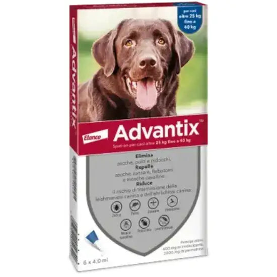 Advantix™ spot-on per cani - Fino a 40 Kg - Antiparassitari