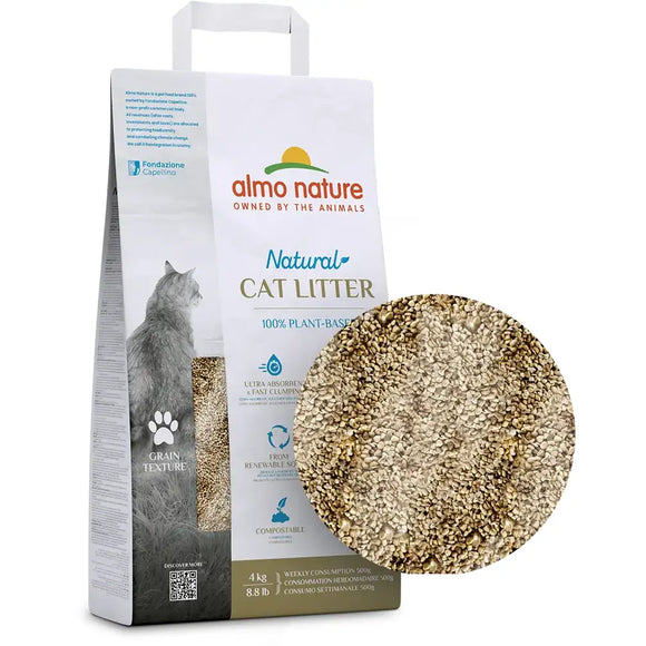 Almo Nature Cat Litter - Grain Texture - Lettiera
